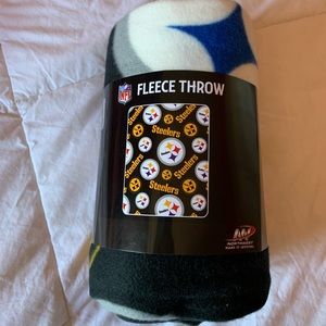 Steelers Throw Blanket🖤💛